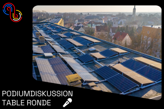 Podiumdiskussion - Bild von Solarpaneele