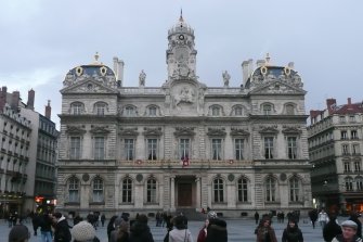 L'Hôtel de Ville de Lyon.