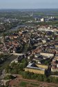 La ville de Metz vue d'en haut.