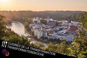 Photo de Wasserburg am Inn, à voir d'en haut et de loin, au bord de la rivière Inn