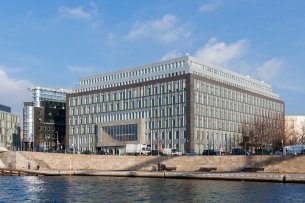 Maison de la conférence de presse fédérale à berlin